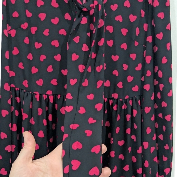 Kate Spade Heartbeat Tie Neck Shirtdress - Picture 6 of 9